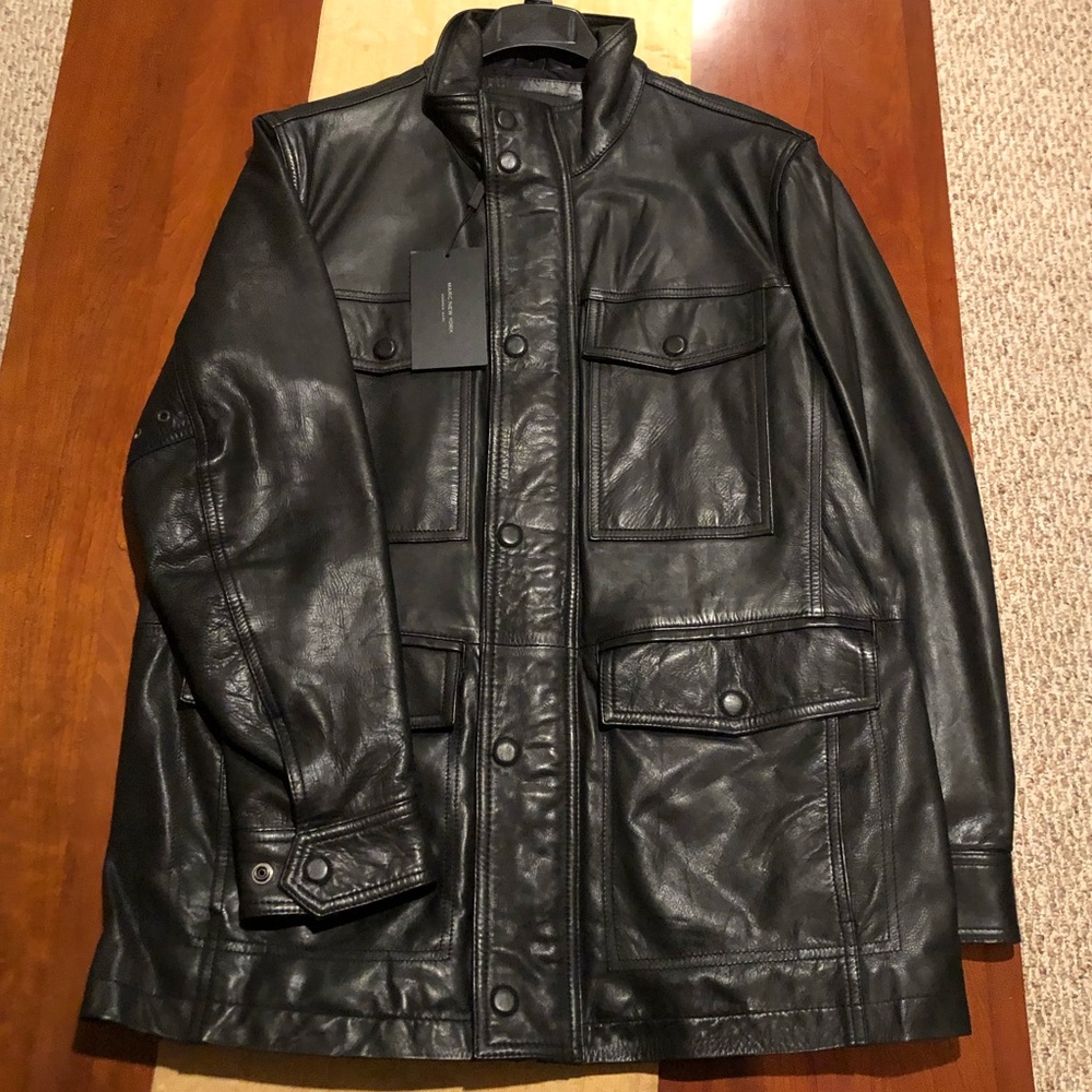 Marc New York Brimfield Leather Jacket - NWT 🔥🧥